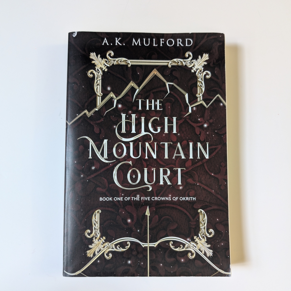 The High Mountain Court By A.K. Milford - Paperback Book